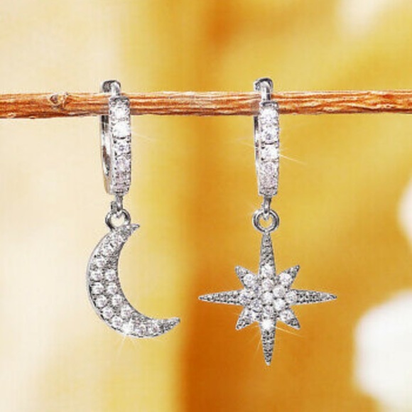 New  925 Sterling silver earrings - Picture 4 of 7